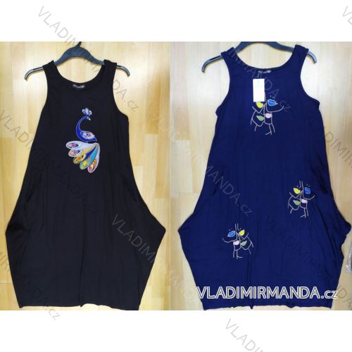 Short sleeve dress womens (2XL-5XL) ITALIAN FASHION TML20003