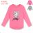 Long Sleeve T-Shirt with Kids Girls (116-146) KUGO M2010