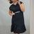 Elegant Short Sleeve Midi-Ladies Dress (UNI S / XL) ITALIAN FASHION IMM20921