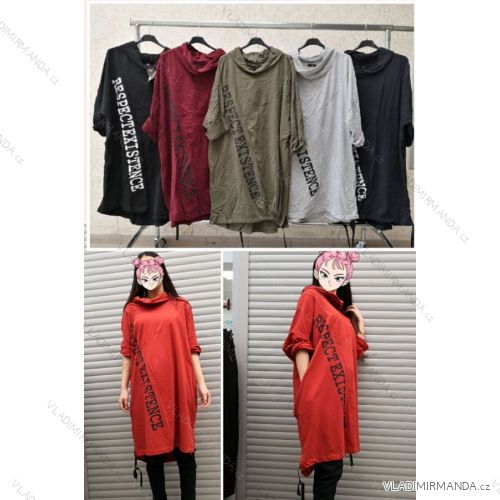 Blouse long sleeve with ruffles women (UNI S / L) ITALIAN FASHION IMK20159