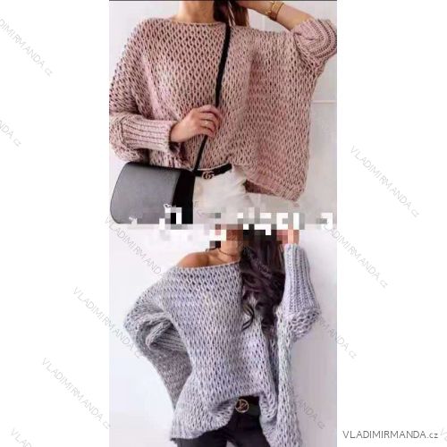 Blouse long sleeve with ruffles women (UNI S / L) ITALIAN FASHION IMK20159