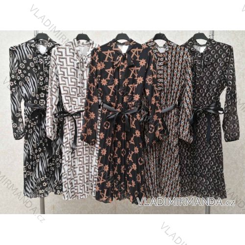 Blouse long sleeve with ruffles women (UNI S / L) ITALIAN FASHION IMK20159