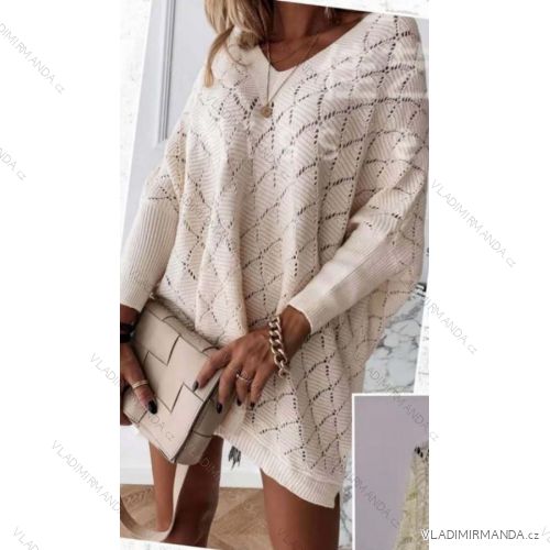 Blouse long sleeve with ruffles women (UNI S / L) ITALIAN FASHION IMK20159