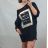 Women's long sleeve tunic oversized (UNI XL-2XL) ITALIAN FASHION IM720050