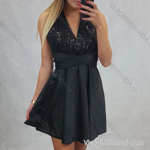 Long formal elegant ball gown dress (UNI s-m) ITALIAN FASHION IMM20FL5620