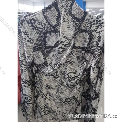 Tričko rolák dlouhý rukáv s kamínky dámské (uni s/m) ITALSKÁ MÓDA IM920192