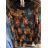 Tunic all blouse 3/4 long sleeve women (uni m / l) ITALIAN FASHION IM920092