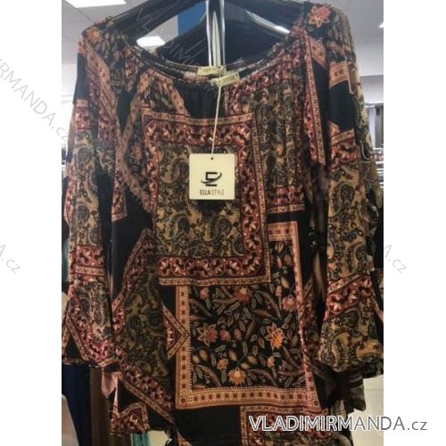 Tunic all blouse 3/4 long sleeve women (uni m / l) ITALIAN FASHION IM920092