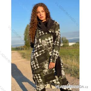 Blouse long sleeve with ruffles women (UNI S / L) ITALIAN FASHION IMK20159