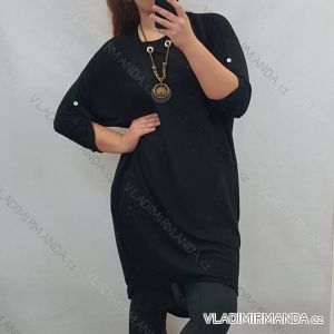Dress with 3/4-sleeve ladies pocket (uni sl) ITALIAN Fashion IM3181746