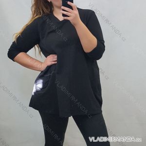 Dress with 3/4-sleeve ladies pocket (uni sl) ITALIAN Fashion IM3181746