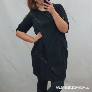 Dress with 3/4-sleeve ladies pocket (uni sl) ITALIAN Fashion IM3181746