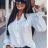 Blouse long sleeve with ruffles women (UNI S / L) ITALIAN FASHION IMK20159