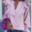 Blouse long sleeve with ruffles women (UNI S / L) ITALIAN FASHION IMK20159