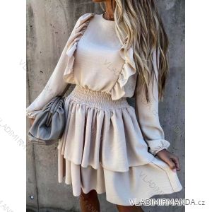 Blouse long sleeve with ruffles women (UNI S / L) ITALIAN FASHION IMK20159