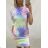 Carmen over summer shoulders women's dress (uni s / l) Italian fashion IM620053