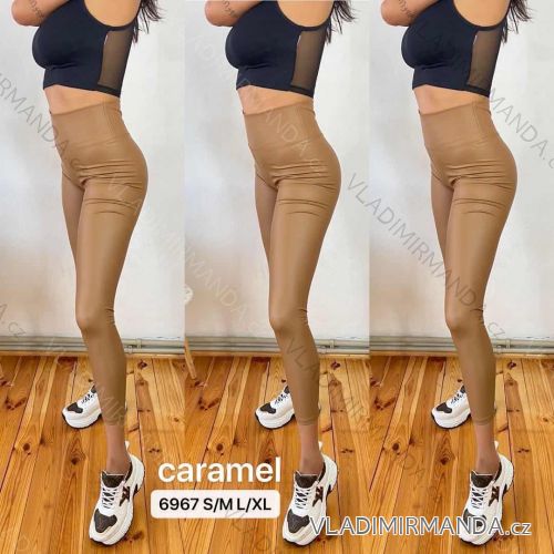 Leggings pants leatherette with zip (xs-m) Italian Fashion LML20003