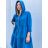 Zippered extended sweatshirt dress long sleeve women (uni m / xl) ITALIAN FASHION IM520351