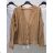 Blouse long sleeve with ruffles women (UNI S / L) ITALIAN FASHION IMK20159