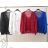 Blouse long sleeve with ruffles women (UNI S / L) ITALIAN FASHION IMK20159