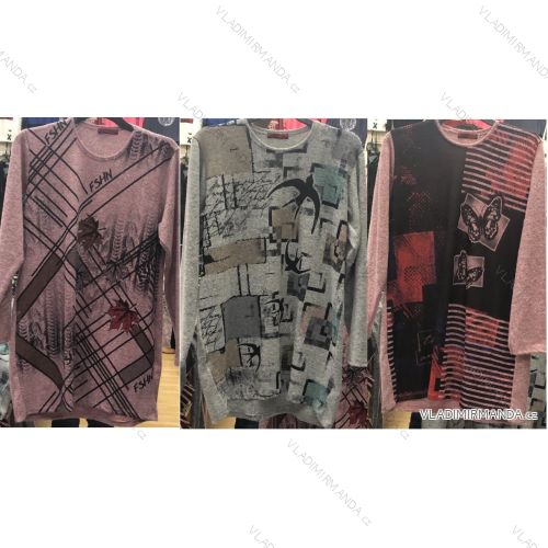 Tunic short sleeve ladies (M-2XL) MODA ITALY TML200838