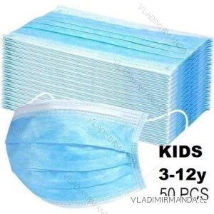 Protective face mask with a thick contact insole against 3 layers unisex viruses (KIDS 3-12YEAR) MADE IN CHINA ROUSKA5BLUE50KIDS