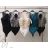 Blouse long sleeve with ruffles women (UNI S / L) ITALIAN FASHION IMK20159