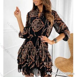 Blouse long sleeve with ruffles women (UNI S / L) ITALIAN FASHION IMK20159
