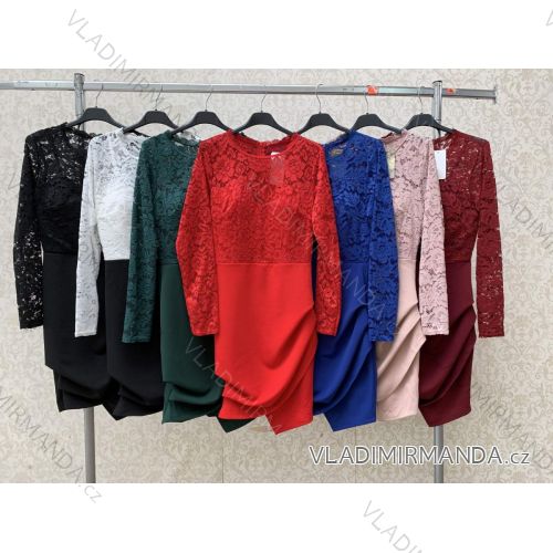 Blouse long sleeve with ruffles women (UNI S / L) ITALIAN FASHION IMK20159