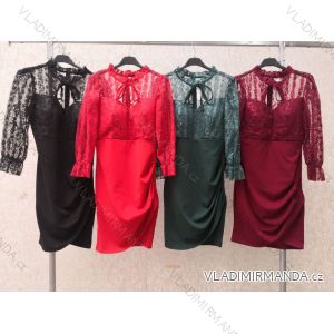 Blouse long sleeve with ruffles women (UNI S / L) ITALIAN FASHION IMK20159