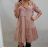 Zippered extended sweatshirt dress long sleeve women (uni m / xl) ITALIAN FASHION IM520351