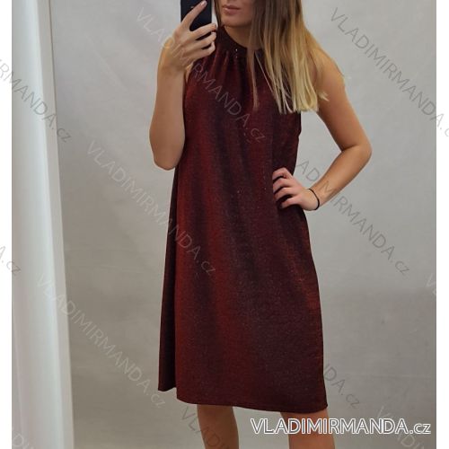 Dress with 3/4-sleeve ladies pocket (uni sl) ITALIAN Fashion IM3181746