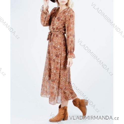 Dress with 3/4-sleeve ladies pocket (uni sl) ITALIAN Fashion IM3181746