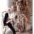 Dress with 3/4-sleeve ladies pocket (uni sl) ITALIAN Fashion IM3181746