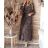 Dress with 3/4-sleeve ladies pocket (uni sl) ITALIAN Fashion IM3181746