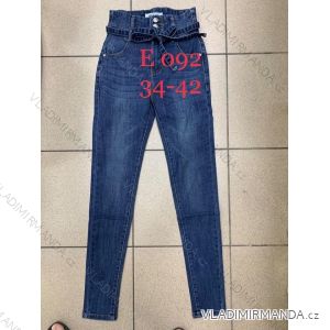 Jeans pants leatherette with zip (xs-m) JEANS JWA20016
