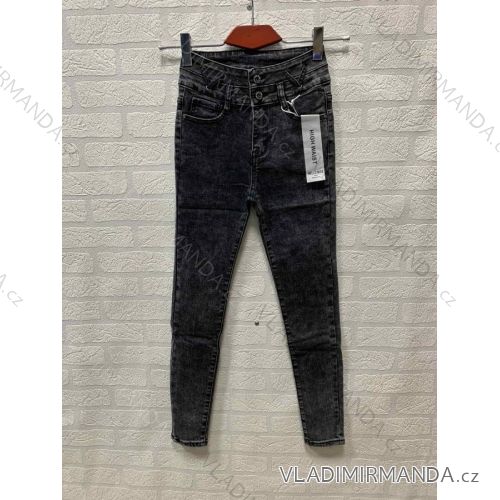 Jeans pants leatherette with zip (xs-m) JEANS JWA20060