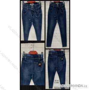 Jeans pants leatherette with zip (xs-m) JEANS JWA20109