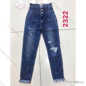Jeans pants leatherette with zip (xs-m) RE-DRESS JWA20114