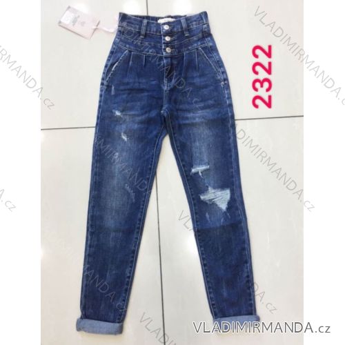 Jeans pants leatherette with zip (xs-m) RE-DRESS JWA20114