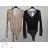 Blouse long sleeve with ruffles women (UNI S / L) ITALIAN FASHION IMK20159