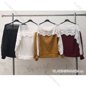 Dress with 3/4-sleeve ladies pocket (uni sl) ITALIAN Fashion IM3181746