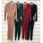 Long summer sports overall on hangers for women (UNI S / L) TURKISH FASHION IMK20057