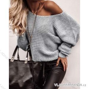Women's long sleeve sweater (uni s / m) ITALIAN FASHION TM922STAR
