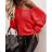 Women's long sleeve sweater (uni s / m) ITALIAN FASHION TM922STAR purple M / L