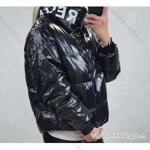 Jacket winter jacket with hood and fur women oversized (46-54) POLISH FASHION BLI19YP-18057-12
