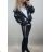 Jacket winter jacket with hood and fur women oversized (46-54) POLISH FASHION BLI19YP-18057-12