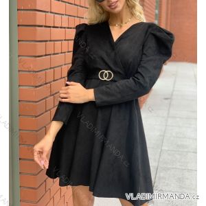 Summer long sleeve flowered women's dress (UNI S / L) ITALIAN FASHION IMK20150