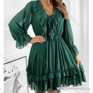 Dress with 3/4-sleeve ladies pocket (uni sl) ITALIAN Fashion IM3181746