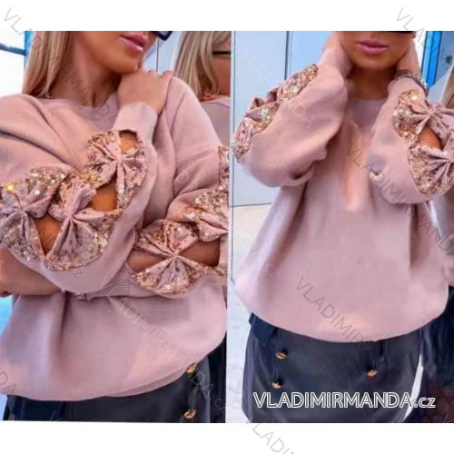 Dress with 3/4-sleeve ladies pocket (uni sl) ITALIAN Fashion IM3181746